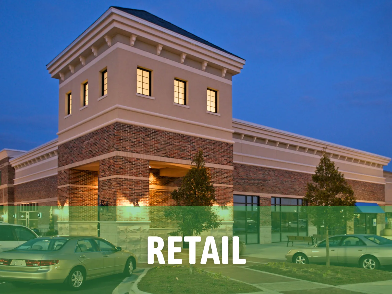 Shopping centers, restaurants &amp; grocery stores