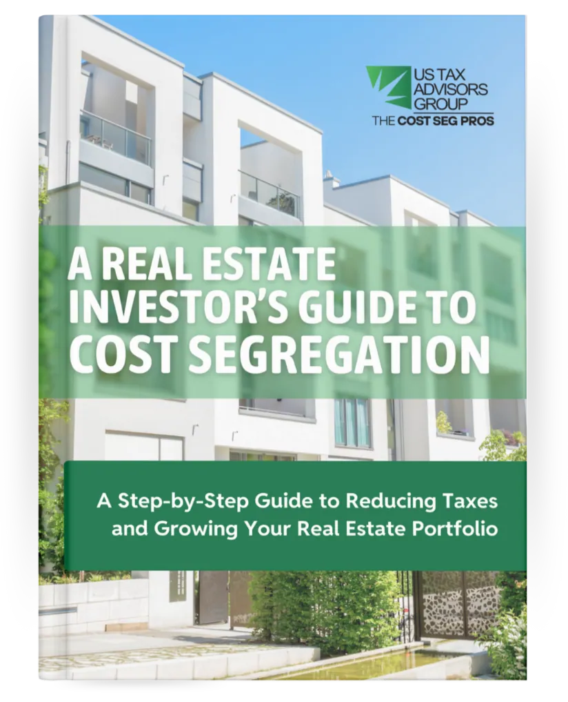 Cover of a guide titled 'A Real Estate Investor's Guide to Cost Segregation'